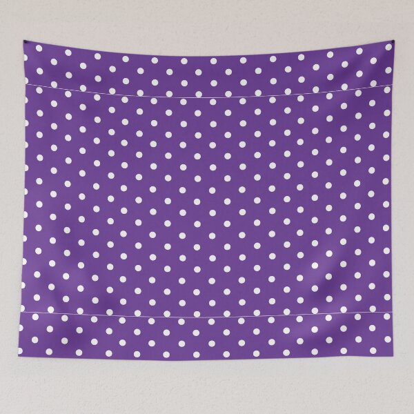 Item preview, Purple and White Dot Pattern Dots designed and sold by TheFancyLabel.