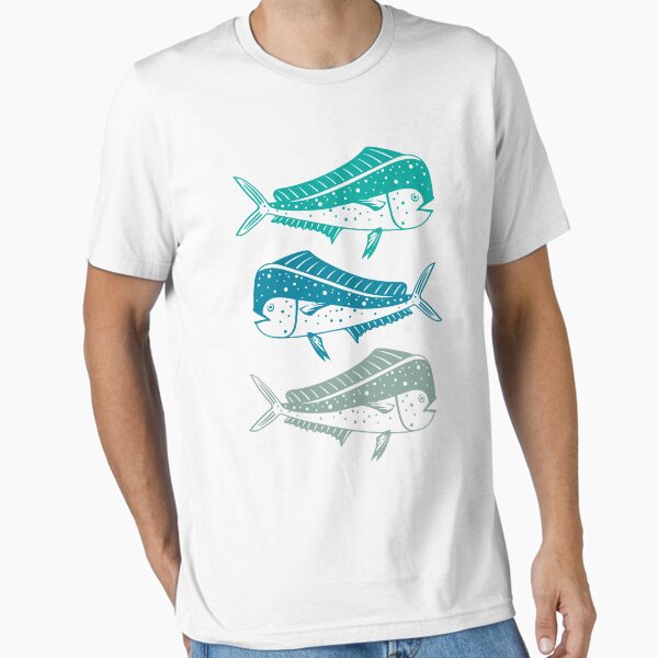 Vista previa del artículo con la obra «Diseño de pescado Mahi Mahi», diseñado y vendido por Btala.