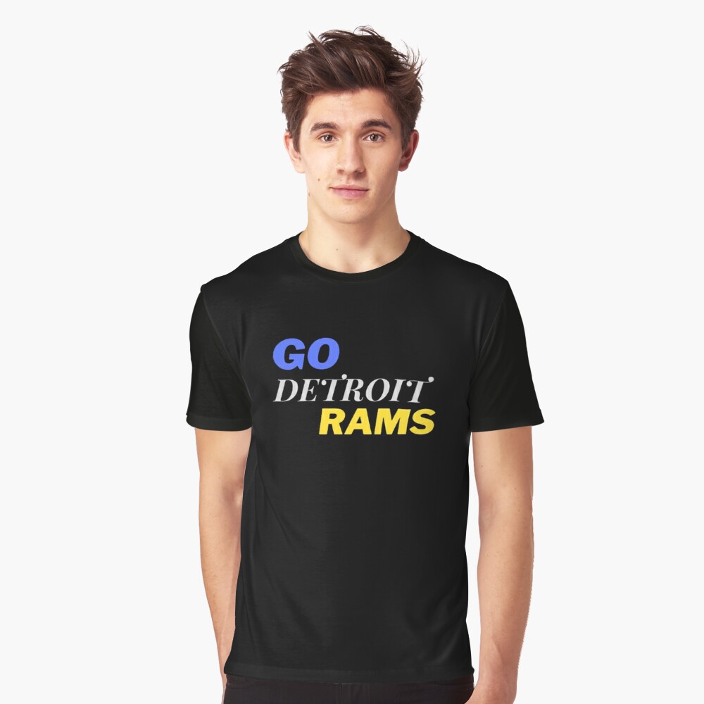 Detroit Rams Game Day Football Shirt