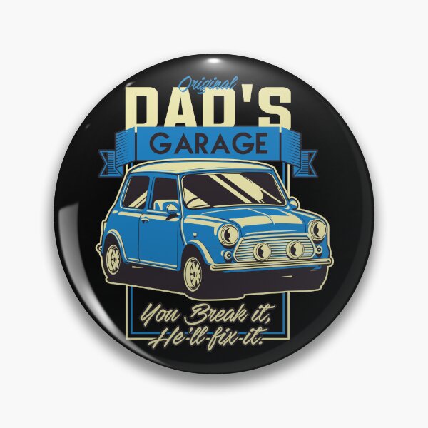 Item preview, Vintage Car - Dad's Garage designed and sold by GeeHanz.