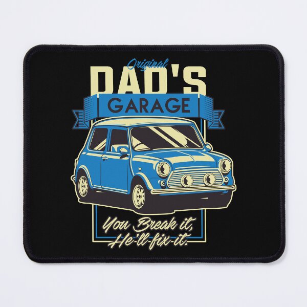 Item preview, Vintage Car - Dad's Garage designed and sold by GeeHanz.