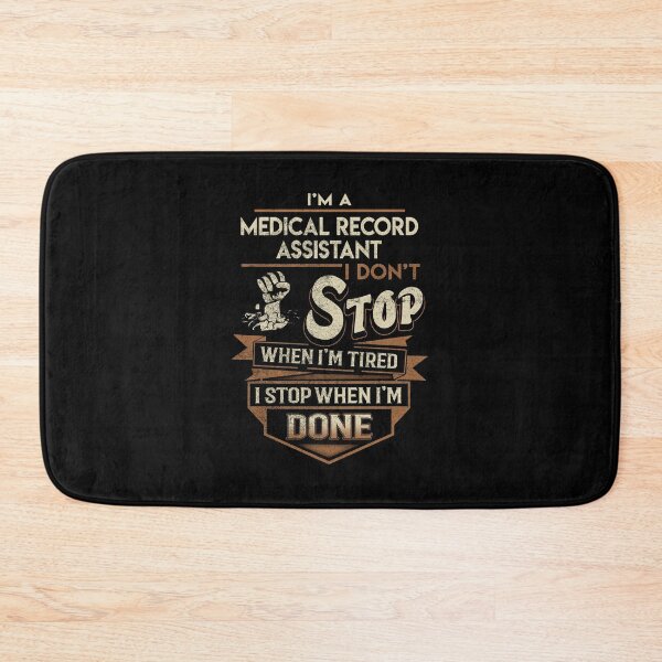 Item preview, Medical Record Assistant T Shirt - I Stop When Done Job Gift Item Tee designed and sold by paneczkopat.