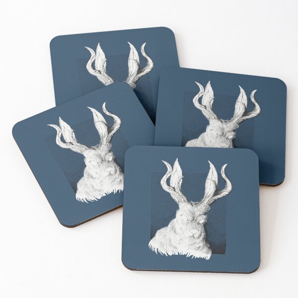 Item preview, A Mythical Beast Called a Jackalope: A Hare With Antlers designed and sold by TwinHand.