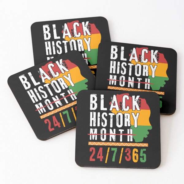 Item preview, Black History Month 24 7 365 (Black Lives Matter) designed and sold by i-longmanshop.