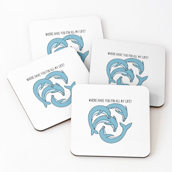 Item preview, Where Have You Fin All My Life - Dolphins designed and sold by sorryimbusy.