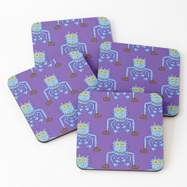 Item preview, Squeenal - Crab Creature - Crab Monster - Purple Background - Fun Pattern designed and sold by Squeenal461.