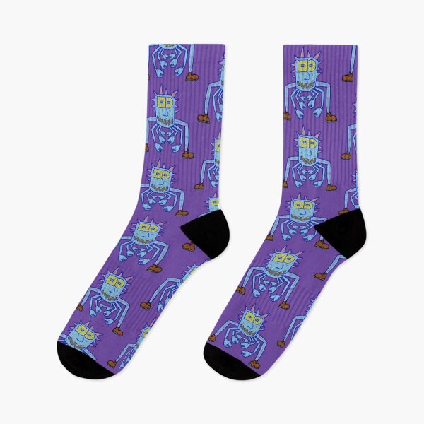 Item preview, Squeenal - Crab Creature - Crab Monster - Purple Background - Fun Pattern designed and sold by Squeenal461.