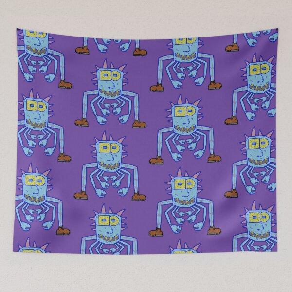 Item preview, Squeenal - Crab Creature - Crab Monster - Purple Background - Fun Pattern designed and sold by Squeenal461.
