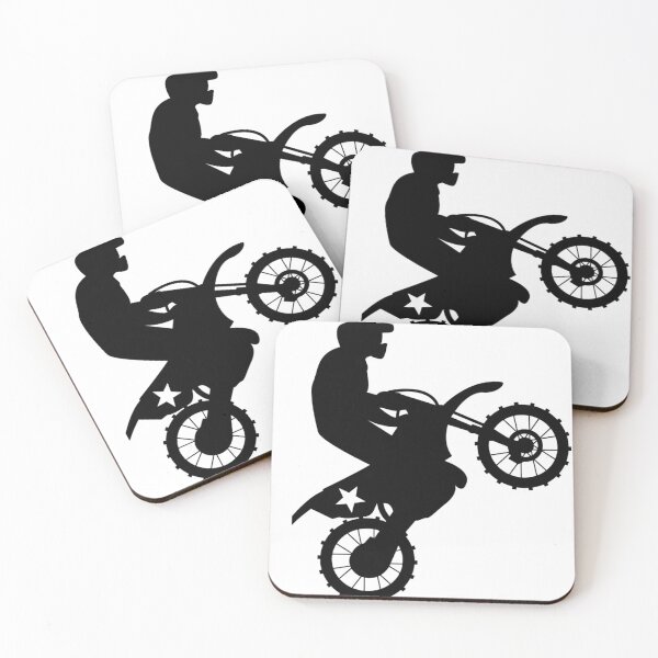 Item preview, DIRT BIKER POPPIN' WHEELIE 2 designed and sold by KelliesCorner.