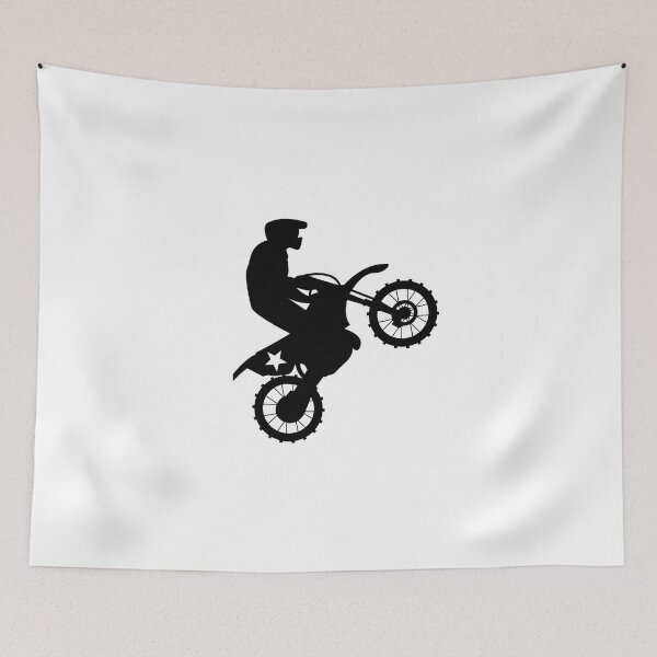 Item preview, DIRT BIKER POPPIN' WHEELIE 2 designed and sold by KelliesCorner.