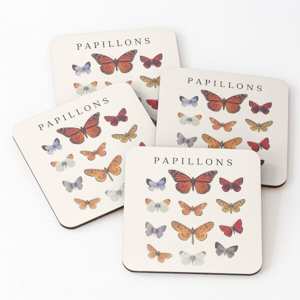Item preview, Vintage papillons butterflies designed and sold by Innovativa.