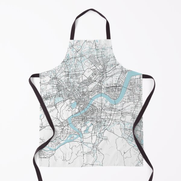 Item preview, Hangzhou City Map of Zhejiang, China - Circle designed and sold by deMAP.