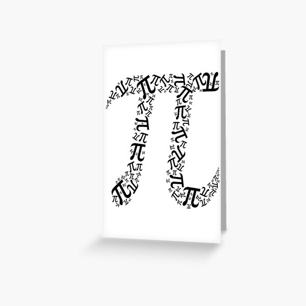"Pi Day 2023 Celebration Pi Symbol 3.14" Greeting Card for Sale by