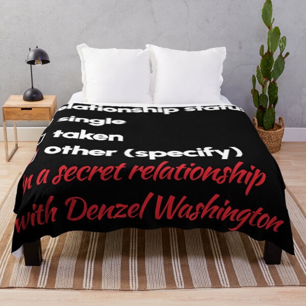 Item preview, Denzel Washington - Relationship 2 designed and sold by 2Girls1Shirt.