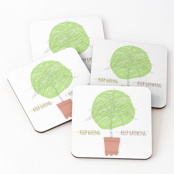 Item preview, Keep Going, Keep Growing - Inspirational Boho Style Plant Quote designed and sold by Naturalist Prints.