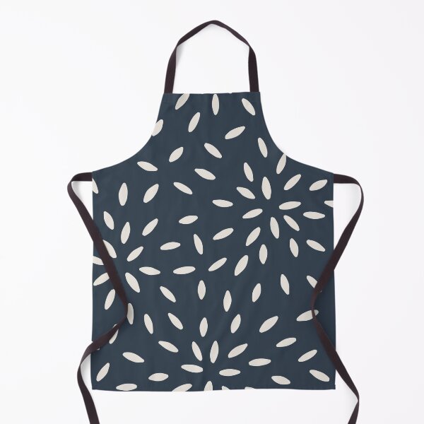 Item preview, Fireworks Flowers - Naval Blue & Alabaster White designed and sold by NolkDesign.