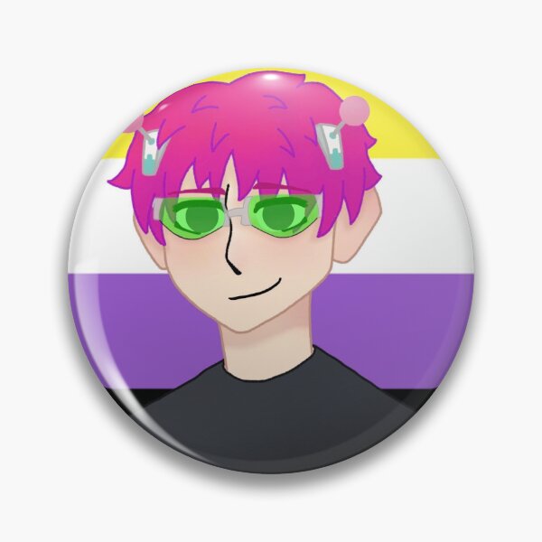 Artikelvorschau, Saiki Nicht-binärer Stolz entworfen und verkauft von captainegg.