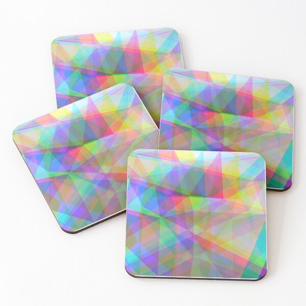 Item preview, Multicolor Blended Abstract Geometric Design designed and sold by SloganExpress.