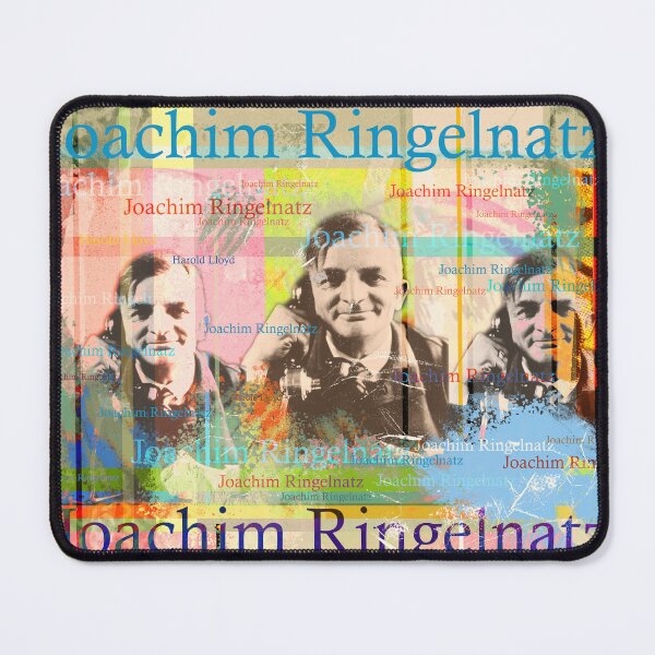 Item preview,  Cabaret artist and painter Joachim Ringelnatz known. His work is characterized by bizarreness and impresses with wit and creativity. Ringelnatz was active during the Weimar Republic.
The design by Mallybeau Mauswohn shows an aesthetic collage with a por designed and sold by Mauswohn.