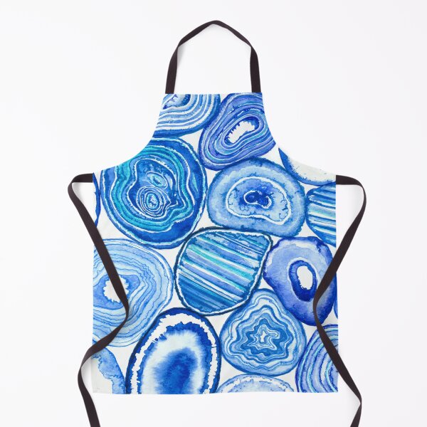 Item preview, Blue agate slices designed and sold by Katerina Mitkova Kirilova.