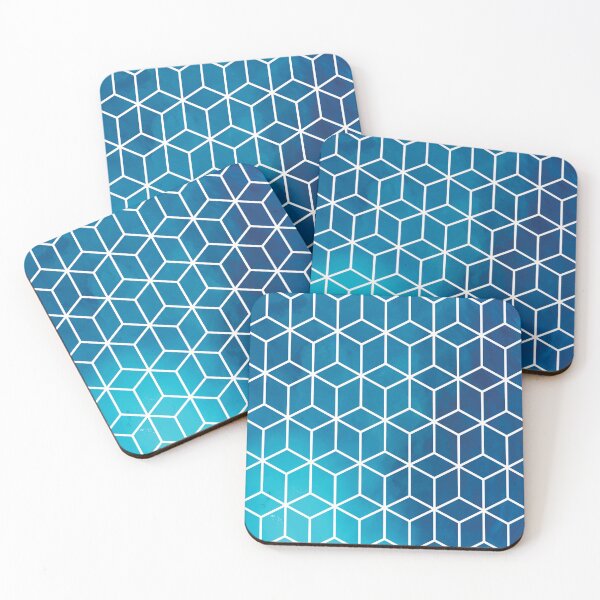 Item preview, Seamless isometric cubes pattern designed and sold by darshants.