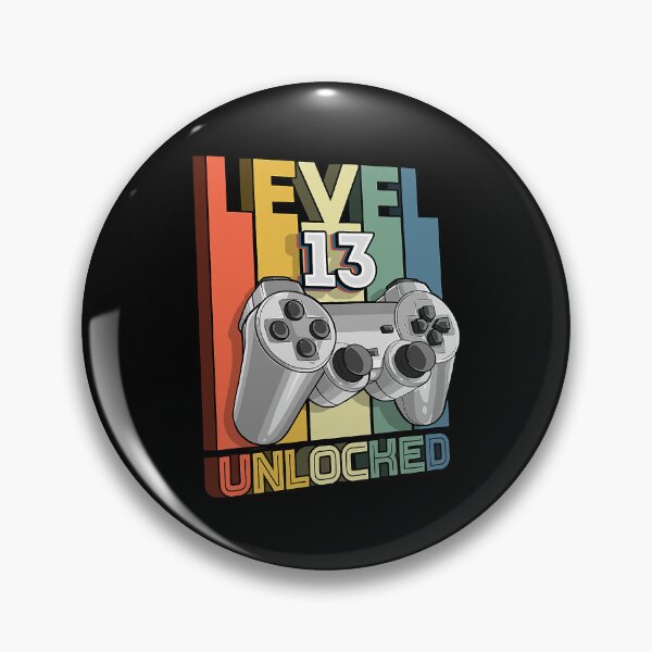 Item preview, Level 13 Unlocked 13th Birthday Matching Video Game designed and sold by PrincessBrogan.