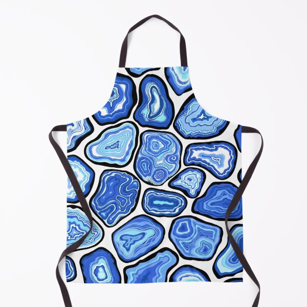 Item preview, Blue agate slices designed and sold by Katerina Mitkova Kirilova.