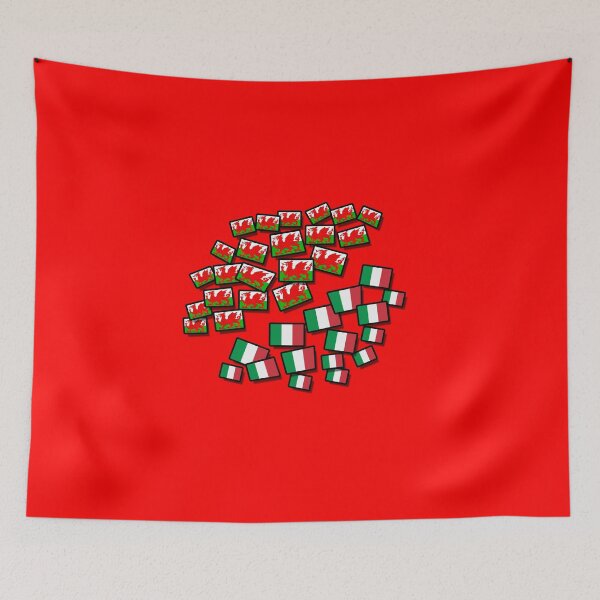 Item preview, Wales v Italy 6 Nations Supporters designed and sold by WelshStuff.