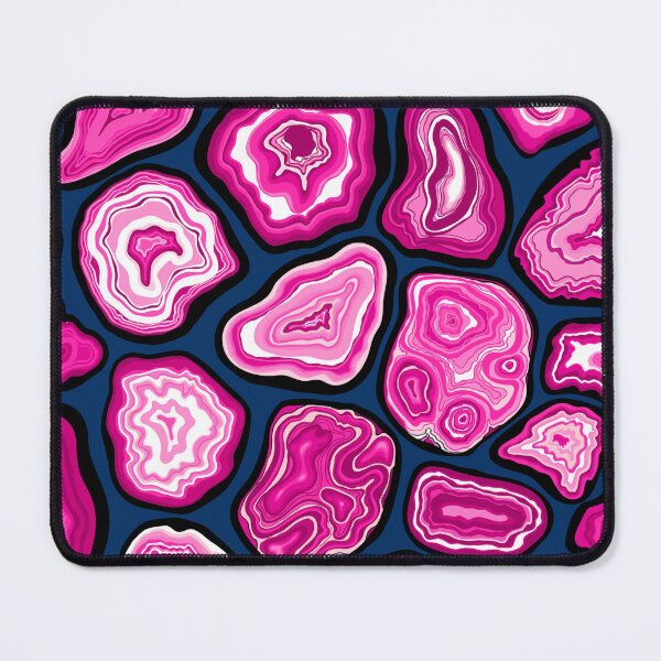 Item preview, Pink agate slices designed and sold by Katerina Mitkova Kirilova.