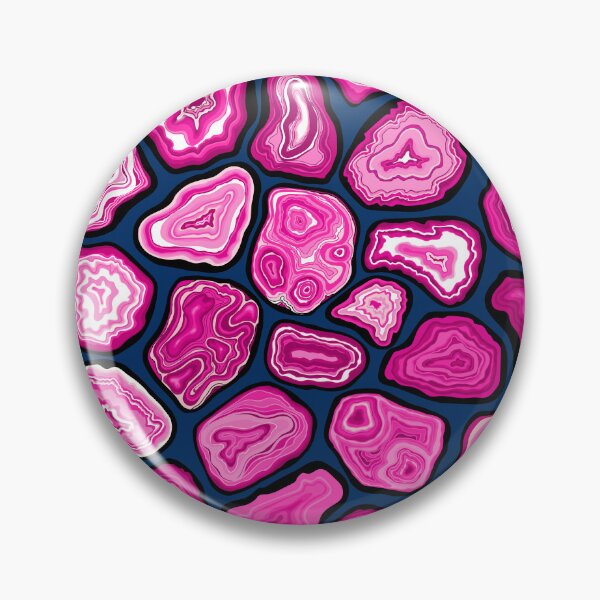 Item preview, Pink agate slices designed and sold by Katerina Mitkova Kirilova.