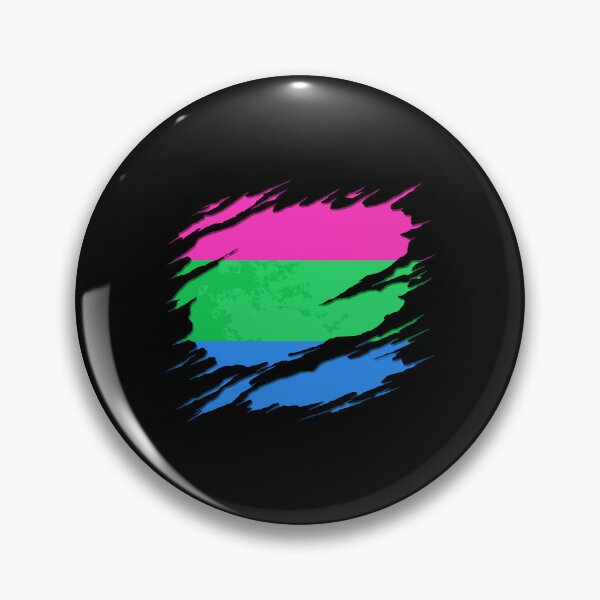 Item preview, Polysexual Pride Ripped Reveal designed and sold by madisonbau.