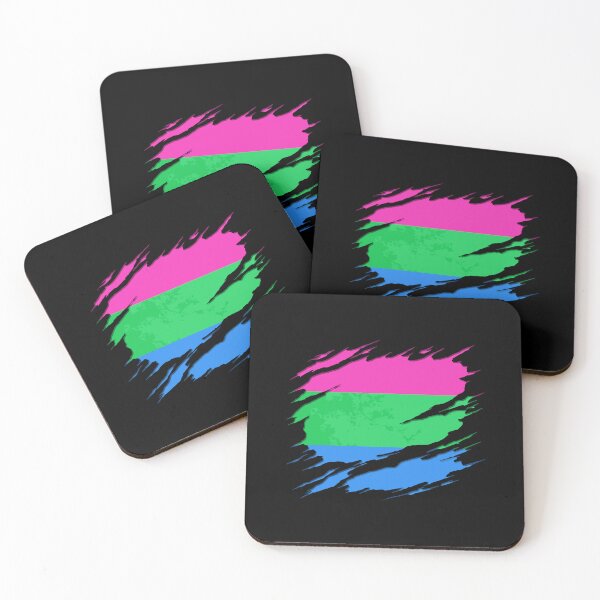 Item preview, Polysexual Pride Ripped Reveal designed and sold by madisonbau.