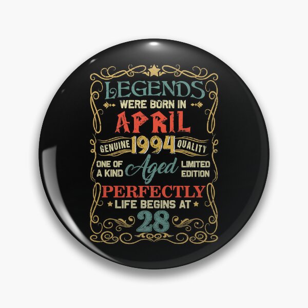 Item preview, Legends Were Born In April 1994 28th Birthday designed and sold by PrincessBrogan.