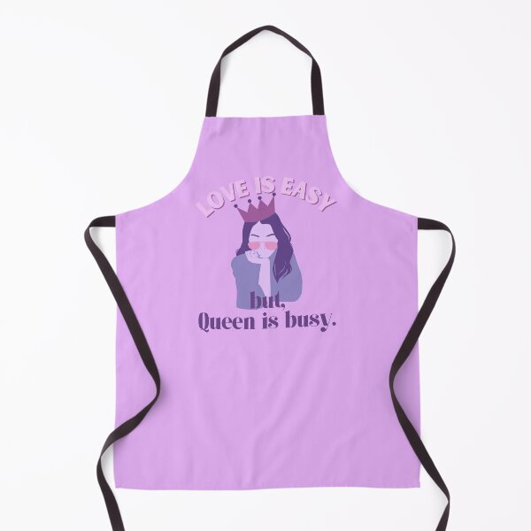 Item preview, Love Is Easy But Queen Is Busy Purple Themed designed and sold by quinellie.