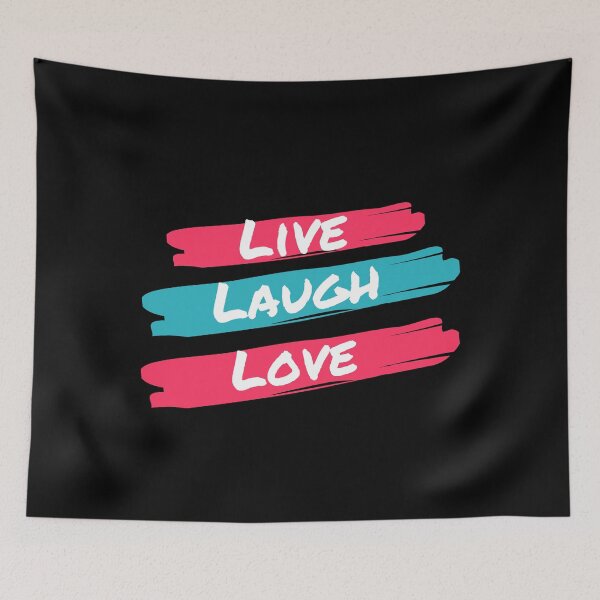 Item preview, Live Laugh Love - Funny Tiktok Meme | Funny Tiktok Quote designed and sold by Delandor.