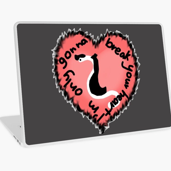 Heartworm Heart throb Laptop Skin