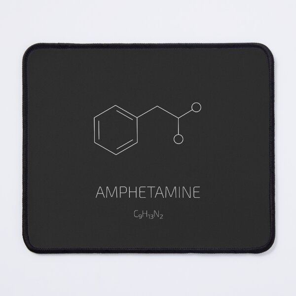 Item preview, Amphetamine (Adderall) Molecule designed and sold by Tangerie.