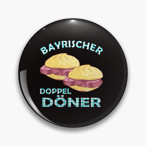 Item preview, Bavarian double kebab. Leberkäs motif. designed and sold by Tschousef.