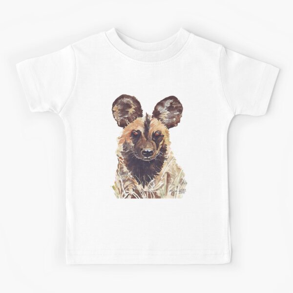 African Wild Dog Kids T-Shirt