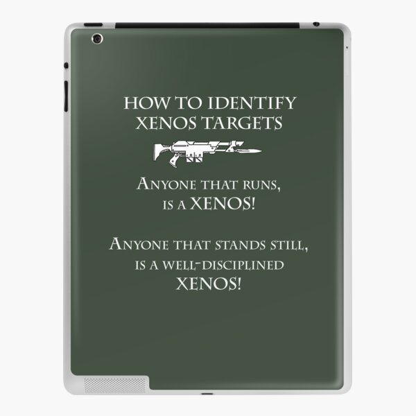 Discrimineren steen Lima How To Identify Xenos" iPad Case & Skin for Sale by wykd-designs | Redbubble