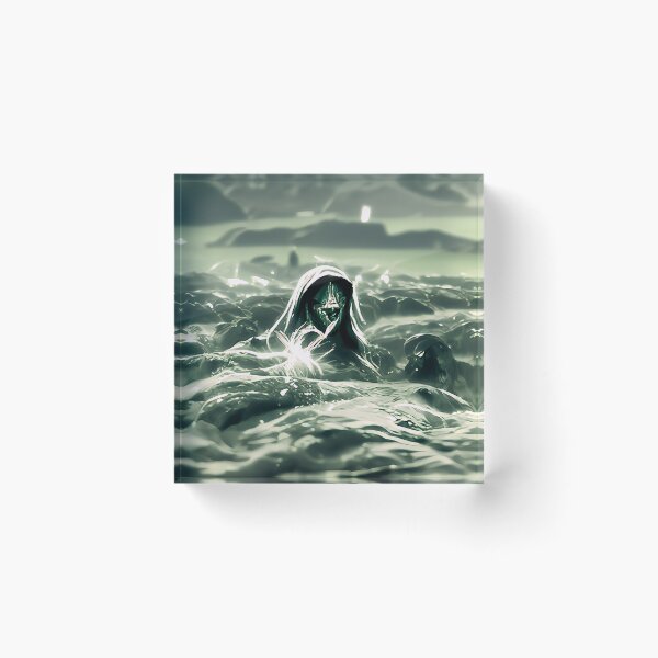 Item preview, Genesis ch 1 verse 2 AI interpretation three designed and sold by AILucidDreams.