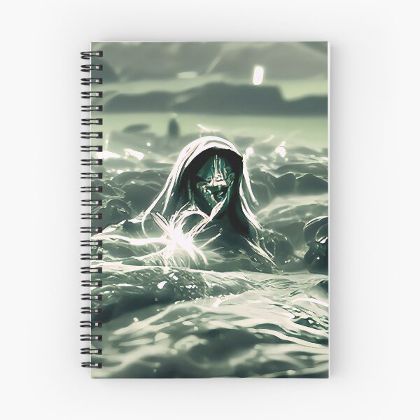 Item preview, Genesis ch 1 verse 2 AI interpretation three designed and sold by AILucidDreams.