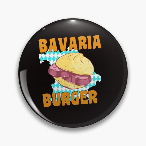 Item preview, Bavaria Burger, Bavarian Burger. Leberkäs motif. designed and sold by Tschousef.