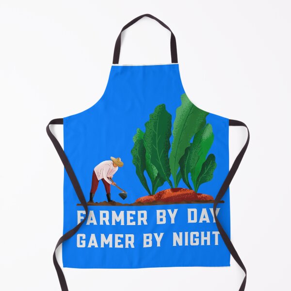 Item preview, Farmer by Day and Gamer by Night designed and sold by Verbiage24.