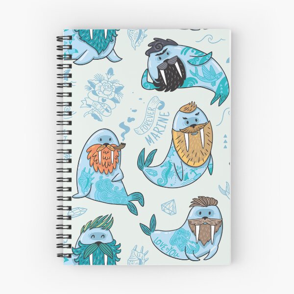 Item preview, Bearded walruses designed and sold by PenguinHouse.