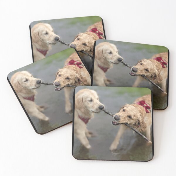 Item preview, Happy golden retrievers designed and sold by Fluffycat2020.