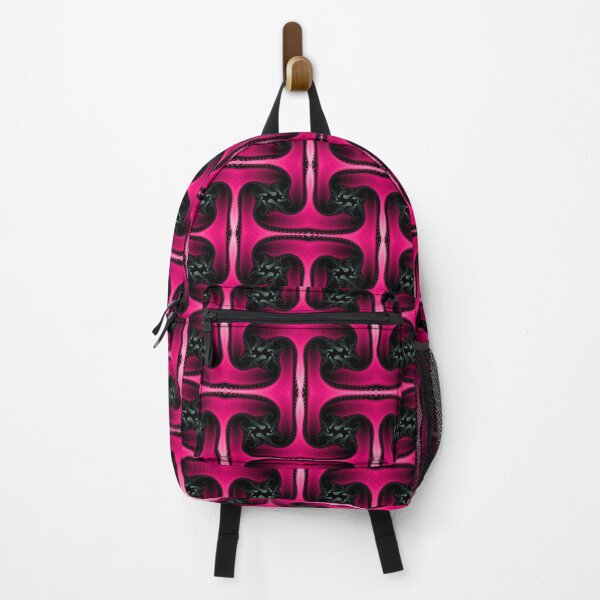 Item preview, Pink and Black Infinity Intricate Ombre Gradient Pattern designed and sold by HappyHermit9.