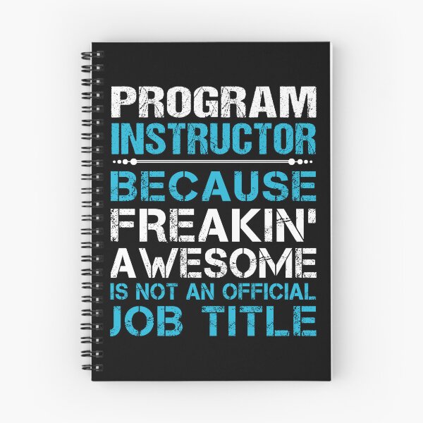 Item preview, Program Instructor T Shirt - Freaking Awesome Job Gift Item Tee designed and sold by oetate4774.
