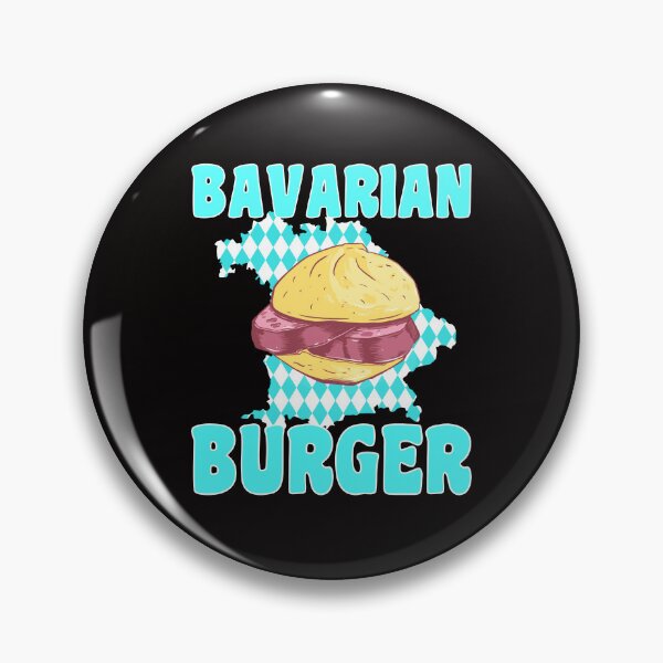 Item preview, Bavarian burger funny meat loaf motif. designed and sold by Tschousef.