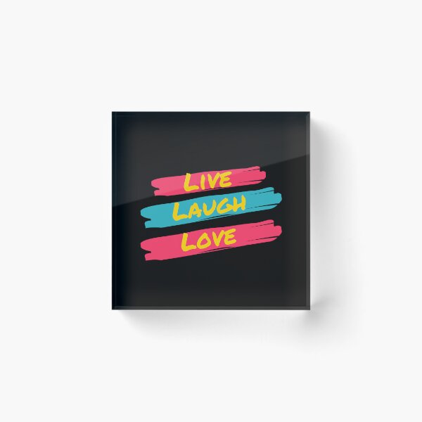 Item preview, Live Laugh Love - Funny Tiktok Meme | Funny Tiktok Quotes designed and sold by Delandor.